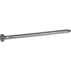 Fas-n-Tite 461363 Nail, 16D, 3-1/2 in L, Steel, Bright, Flat Head, Smooth Shank, 1 lb Package