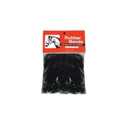 Partrade 245912 Braid Bands, Rubber, Black, 500, Pack