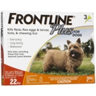 Frontline Plus for Dogs 0-22lb 3mo Supply