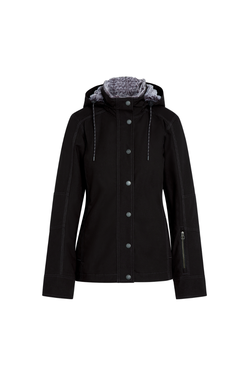 Noble Outfitters Women s FullFlexx Canvas Jacket Black