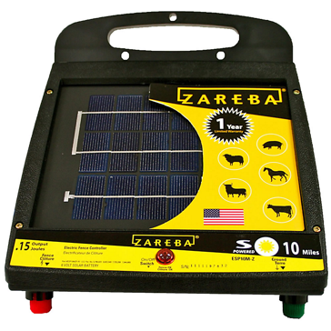 Zareba 10 Mile Solar Low Impedance Fence Charger - Fencer