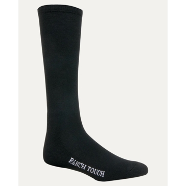 Noble Outfitters Ranch Tough Performance Black Over the Calf Socks - 6 Pack