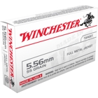 Winchester 5.56 55 Grain FMJ Rifle Cartridges Q3131