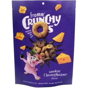 Fromm Crunchy O's Dog Treats CheesePlosions (6 oz)