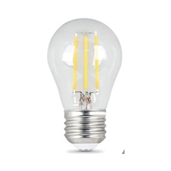 Feit Electric BPA1540/827/LED/2 LED Lamp, General Purpose, A15 Lamp, 40 W Equivalent, E26 Lamp Base, Dimmable, Clear