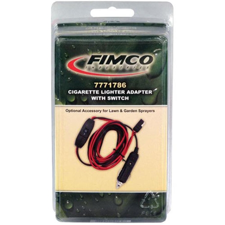 Fimco 7771786 Spot Sprayer Wire Harness with cigarette lighter adapter and switch