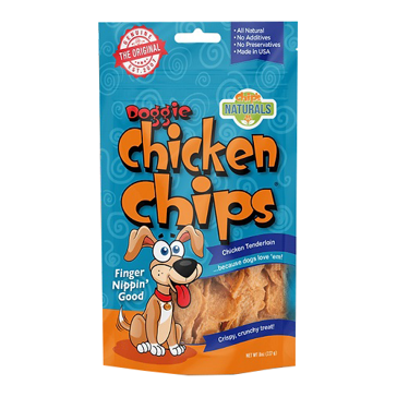Kennelmaster Doggie Chicken Chips Dog Treats -8 oz.