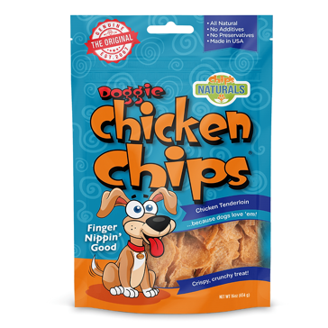 Kennelmaster Doggie Chicken Chips Dog Treats -16 oz.