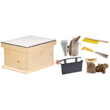Little Giant 10-Frame Langstroth Beginner Hive Kit
