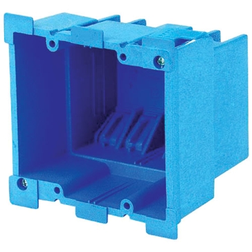 Thomas & Betts PVC Outlet Boxes 34cu Super Blue Old Work Box BH234R