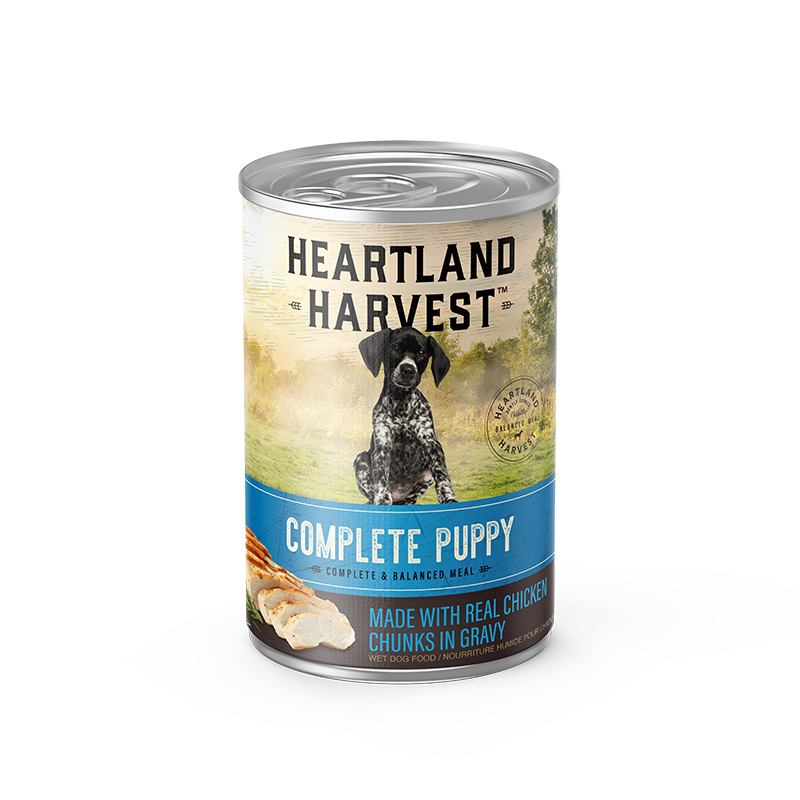 Heartland Harvest Complete Wet Puppy Food Chicken14.5oz