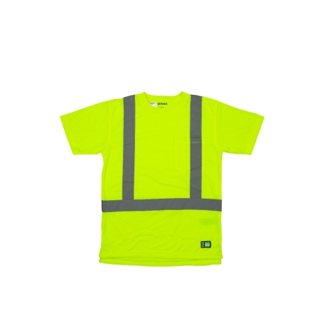 Berne Mens High-Visibility Short Sleeve Pocket T-Shirt