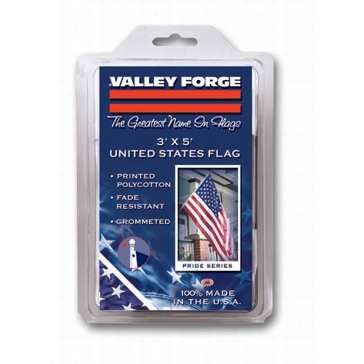 Valley Forge Polycotton 3ft x 5ft American Flag