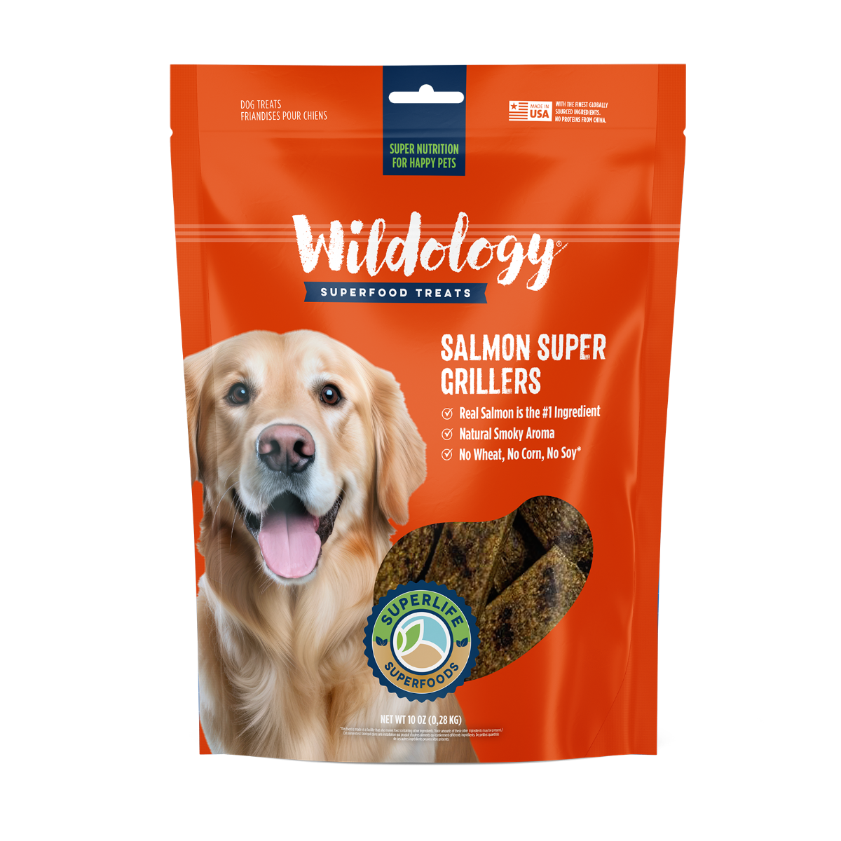 Wildology 10 OZ Beef Super Grillers Dog Treats
