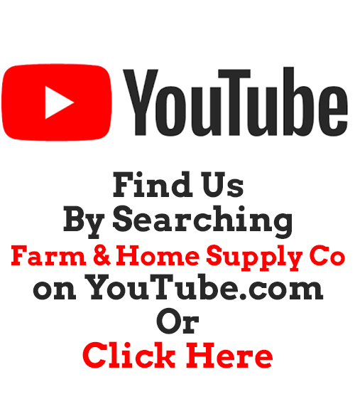 Follow us on YouTube